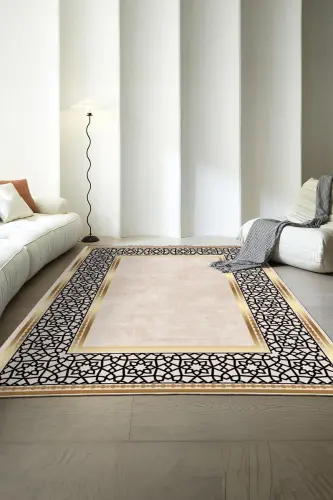 Digitally Printed Four Seasons Washable Non-Slip Base Children's Rug, Runner, Kitchen and Living Room Rug (12)-square - 4