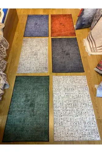 Digitally Printed Machine Washable Living Room Carpet Kitchen Carpet Round Carpet-Round - 5