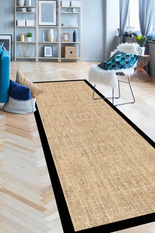 Dijital Baskı Hasır Desen Halı, Salon Halısı, Mutfak Halısı, İskandinav Dekorasyon, Çeyiz Listesi, - 2