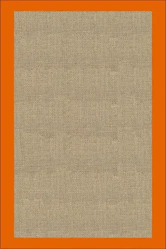 Dijital Baskı Yıkanabilir Kaymaz Taban Salon Halısı Mutfak Halısı Koridor Halısı-Turuncu - 2