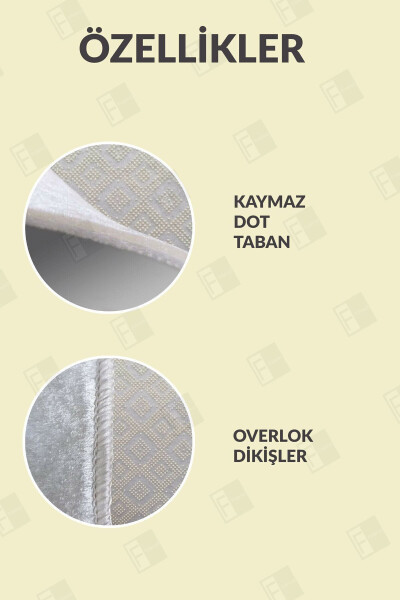 Dijital Baskılı Dört Mevsim Yıkanabilir Kaymaz Taban Çocuk Halısı, Yolluk, Mutfak Ve Salon Halısı - 19