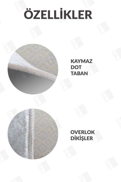 Dijital Baskılı Dört Mevsim Yıkanabilir Kaymaz Taban Çocuk Halısı, Yolluk, Mutfak Ve Salon Halısı - 4