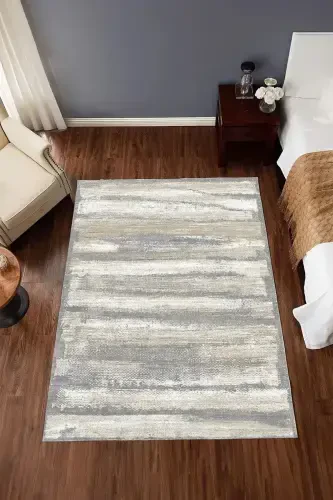 Dijital Baskılı Dört Mevsim Yıkanabilir Kaymaz Taban Çocuk Halısı,yolluk,mutfak Ve Salon Halısı (6)-bej - 1