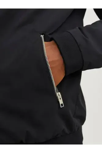 Dik Yaka Bomber Ceket - 3