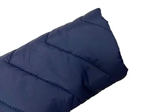 DINGDONG'S CLOSET Chaqaloq o'g'il qiz qishki qalpoqli puffer kurtka qo'lqopli qor kostyumi - 6