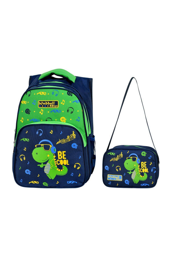 Dinosaur Elementary School Backpack - 1