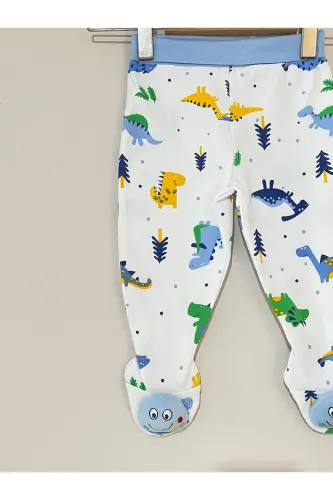 Dinosaur Patterned Slipper Pants - MELOMARKETING (1)