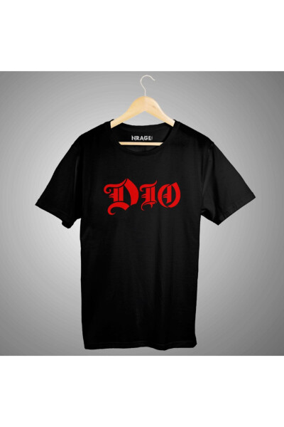 Dio Ronnie James Rock Band Qora Futbolka - NRAGE