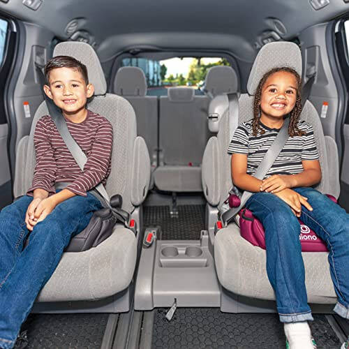 Diono Radian 3R 10 Years 1 Convertible Car Seat Rear & Forward Facing Plus Diono Solana No Latch 2 Pack Backless Booster Seats - 6