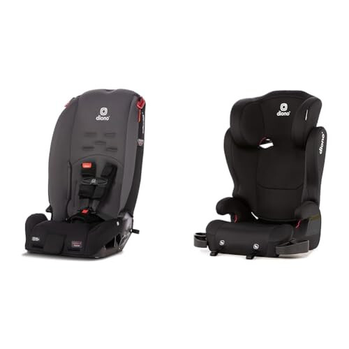 Diono Radian 3R Slim 3-Across Convertible Car Seat & Cambria 2 XL Dual Latch Booster Seat Bundle - 1