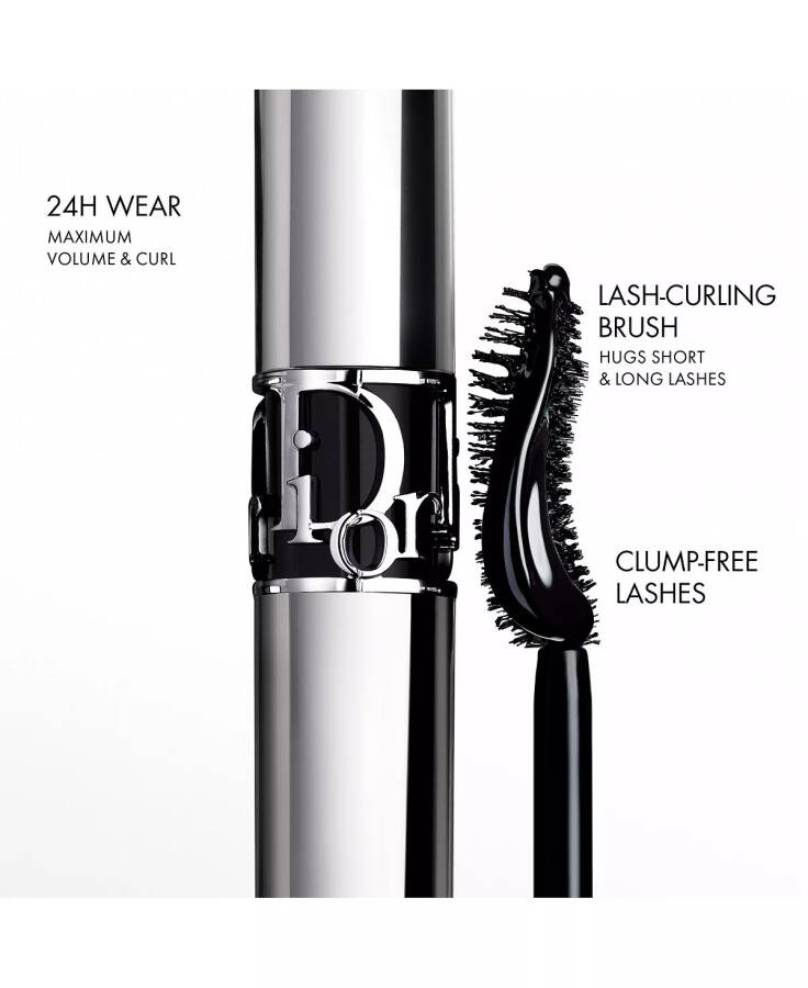 Diorshow Iconic Overcurl Qayta toʻldiriladigan Mascara 090 Qora - 7