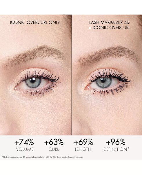 Diorshow Iconic Overcurl Yeniden Doldurulabilir Maskara 090 Siyah - 10