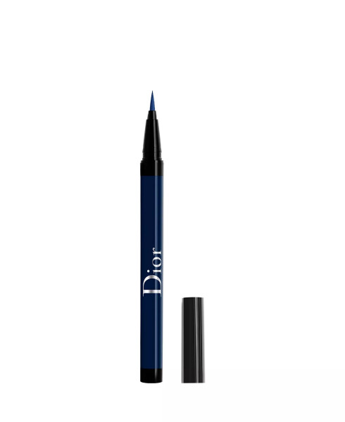 Diorshow On Stage Waterproof Liquid Eyeliner 296 Matte Denim (A matte denim blue) - 1