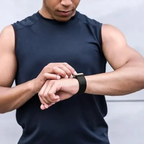 Dirrelo 5Pack Stretchy Nylon Band Apple Watch Bands bilan mos keladi, erkaklar uchun 45mm 44mm 42mm 49mm 46mm 41mm 40mm 38mm ayollar, iWatch Series 10 9 8 7 6 5 4 3 2 1 SE, Ultra uchun yumshoq elastik bilaguzuk - 2