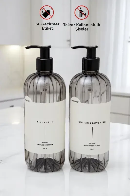 Dish Soap And Liquid Soap Labeled Plastic Sh - 4