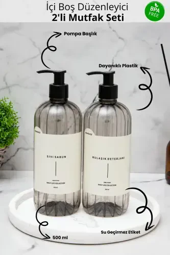 Dish Soap And Liquid Soap Labeled Plastic Sh - 5