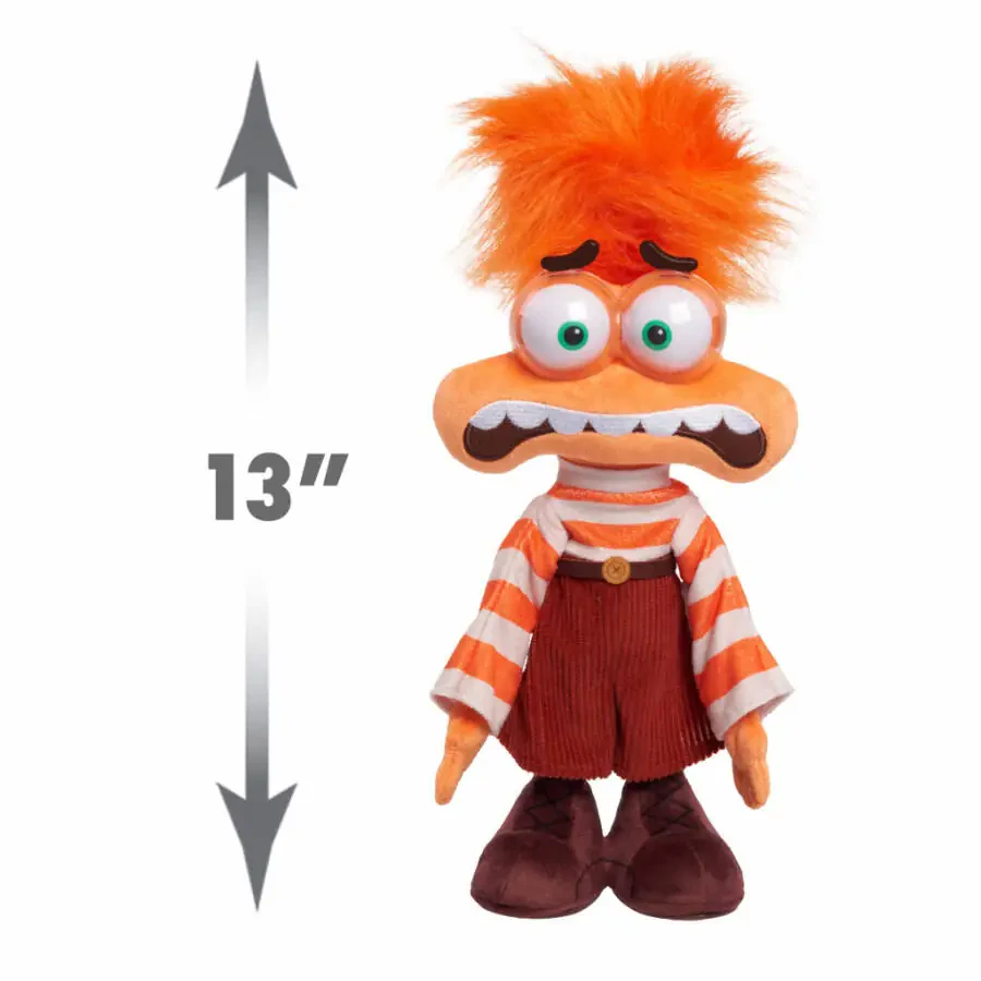 Disney and Pixar Inside Out 2 Shaking with Anxiety Feature Plush, Kids Toys for Ages 3 up - 5