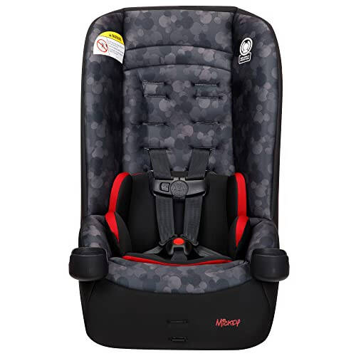 Disney Baby Jive 2 in 1 Convertible Car Seat, an Extra-Comfortable Ride That Lasts for Years: Rear-Facing 5-40 pounds and Forward-Facing 22-65 pounds, Mickey Blogger - 2