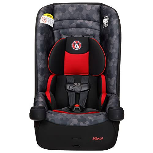 Disney Baby Jive 2 in 1 Convertible Car Seat, an Extra-Comfortable Ride That Lasts for Years: Rear-Facing 5-40 pounds and Forward-Facing 22-65 pounds, Mickey Blogger - 3