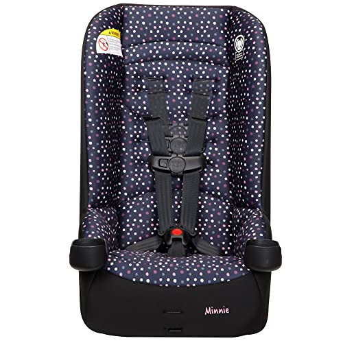 Disney Baby Jive 2 in 1 Convertible Car Seat, an Extra-Comfortable Ride That Lasts for Years: Rear-Facing 5-40 pounds and Forward-Facing 22-65 pounds, Minnie Dot Party - 6