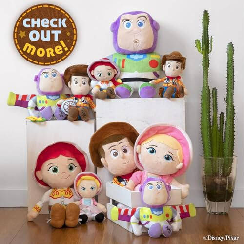 Disney Baby Toy Story Большая 8” Плюшевая Игрушка Вуди - 18