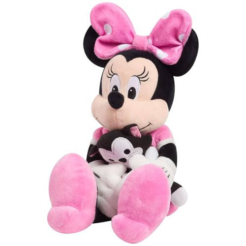 DISNEY CLASSIC Lil Friends Minnie Mouse and Figaro Plush Stuffed Animal, Kids Toys for Ages 2 Up by Just Play - 29