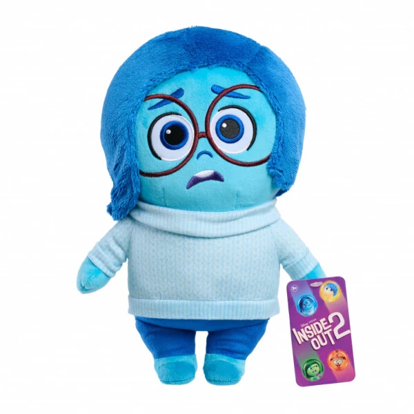 Disney и Pixar Inside Out 2 Большой плюшевый грустный, полиэстер, детская игрушка - INSIDE OUT 2
