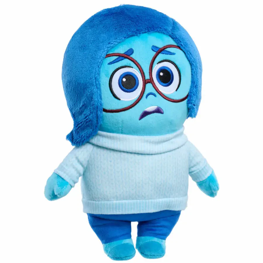 Disney и Pixar Inside Out 2 Большой плюшевый грустный, полиэстер, детская игрушка - 7