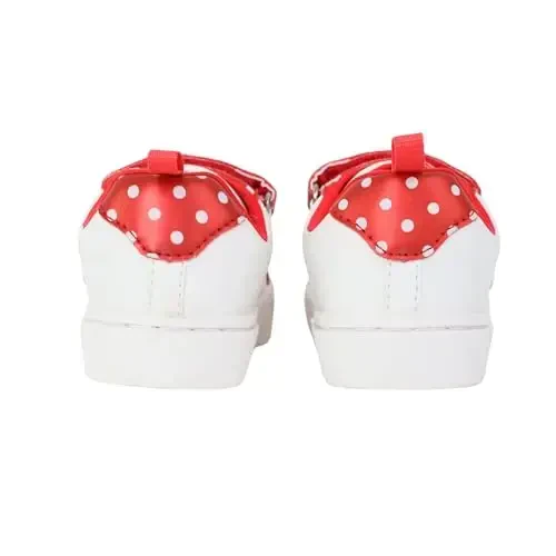 Disney Infant Girls Minnie Mouse Low Top Hook and Loop Poyabzallari - 3