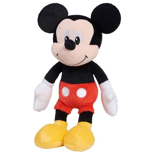 Disney Junior Mickey Mouse Bean Plush Mickey Mouse Stuffed Animal, Officially Licensed Kids Toys for Ages 2 Up by Just Play - 34