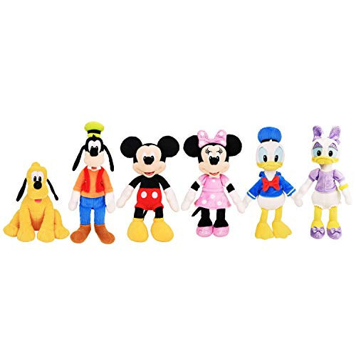 Disney Junior Mickey Mouse Fasulye Peluş Mickey Mouse Doldurulmuş Hayvan, Resmi Lisanslı Çocuk Oyuncakları 2 Yaş ve Üzeri için Just Play - 36