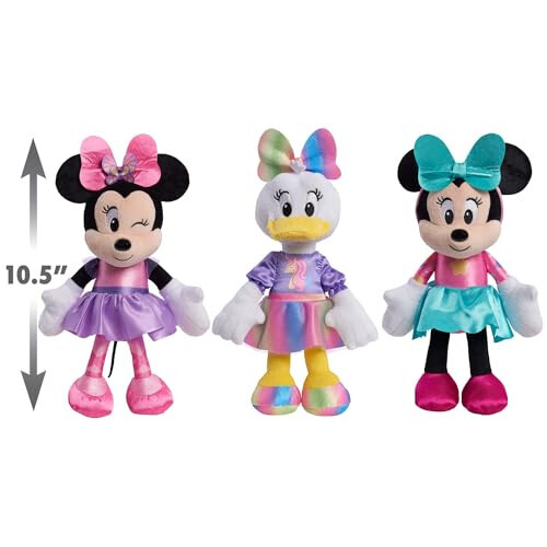 Disney Junior Minnie Mouse Ballerina Small Plush Stuffed Animal, Kids Toys for Ages 2 Up by Just Play - 3