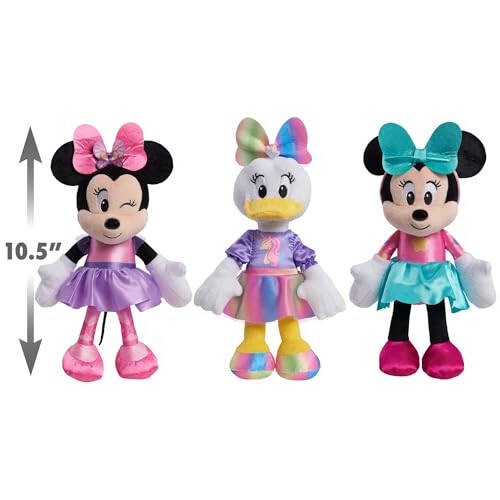 Disney Junior Minnie Mouse Ballerina Kichik Plyushli To'ldirilgan Hayvon, 2 Yosh va Undan Katta Bolalar Uchun O'yinchoqlar, Just Play - 3