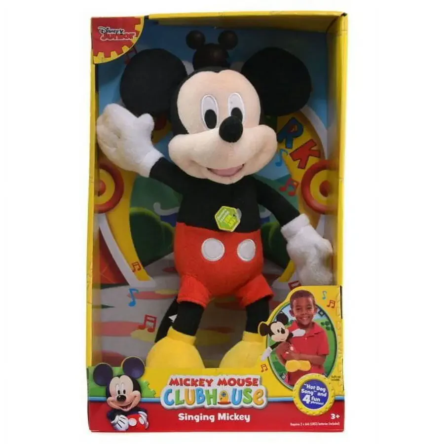 Disney Mickey Hot Dog Song 12 Inch Singing Plush Toys Kids 3 Years and Up - 2