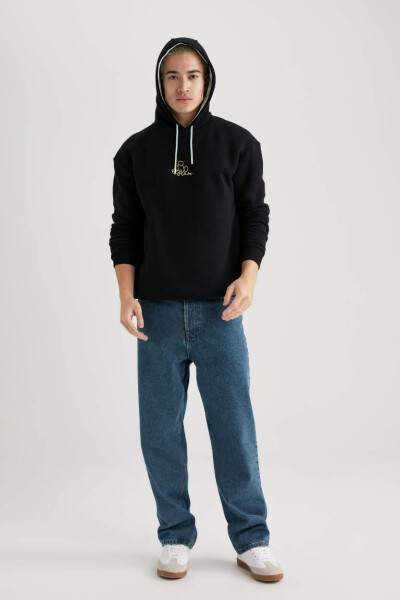 Disney Mickey & Minnie black hoodie - Defacto