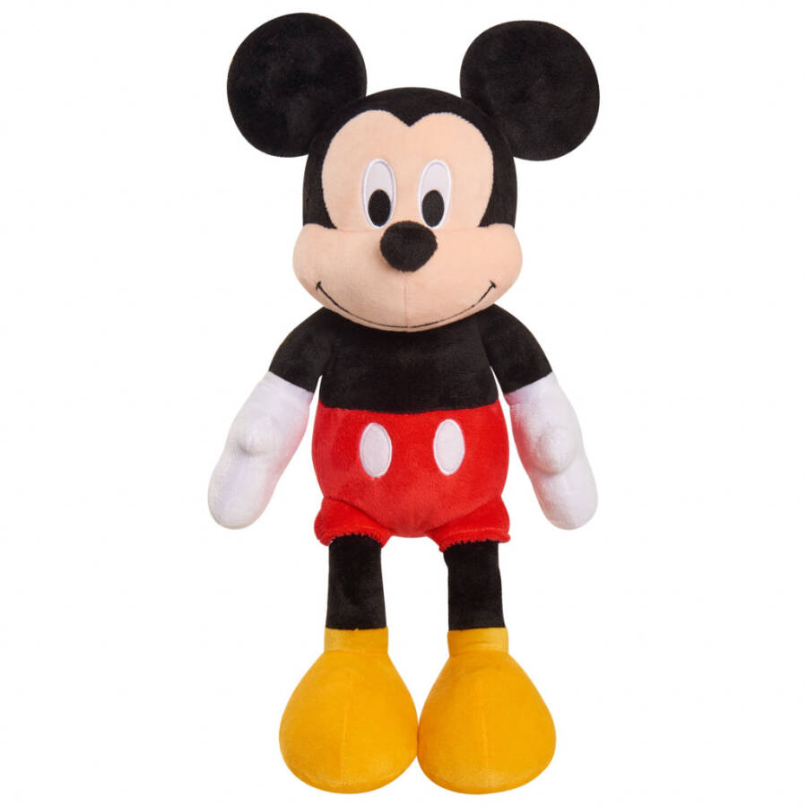 Disney Mickey Mouse 19 dyuymli yumshoq o'yinchoq, 2 yoshdan oshgan bolalar uchun o'yinchoqlar - 1