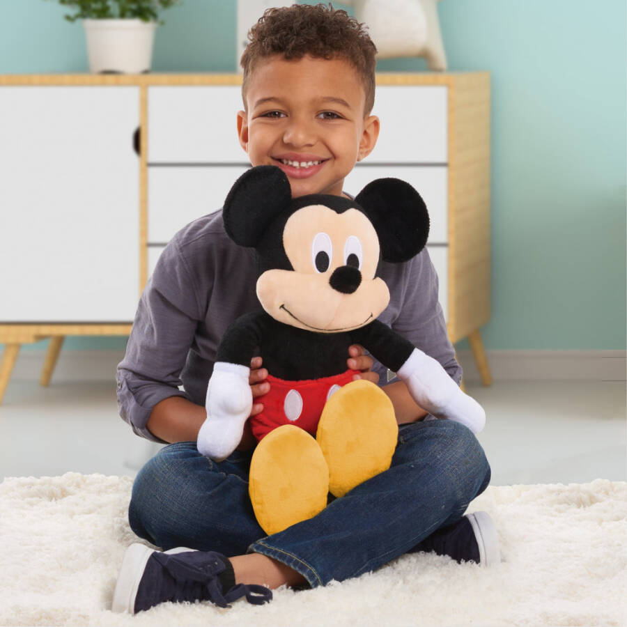 Disney Mickey Mouse 19 dyuymli yumshoq o'yinchoq, 2 yoshdan oshgan bolalar uchun o'yinchoqlar - 2