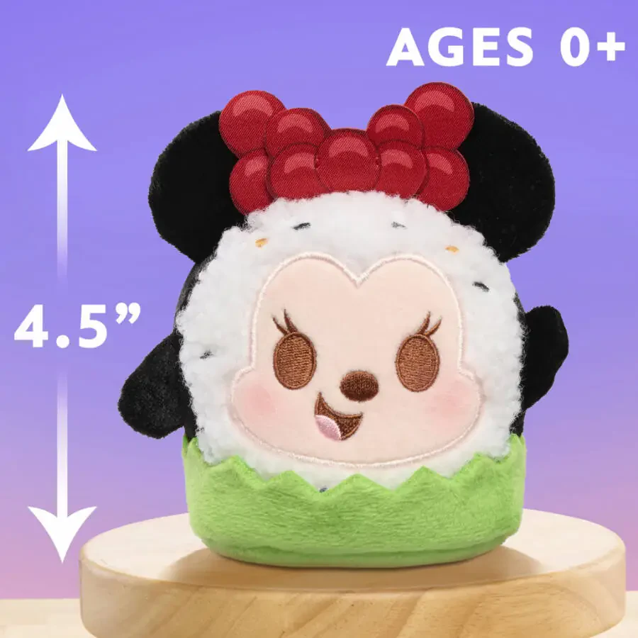 Disney Munchlings Single Serve Scented Collectible Plush, Kids Toys for Ages 0+ - 4