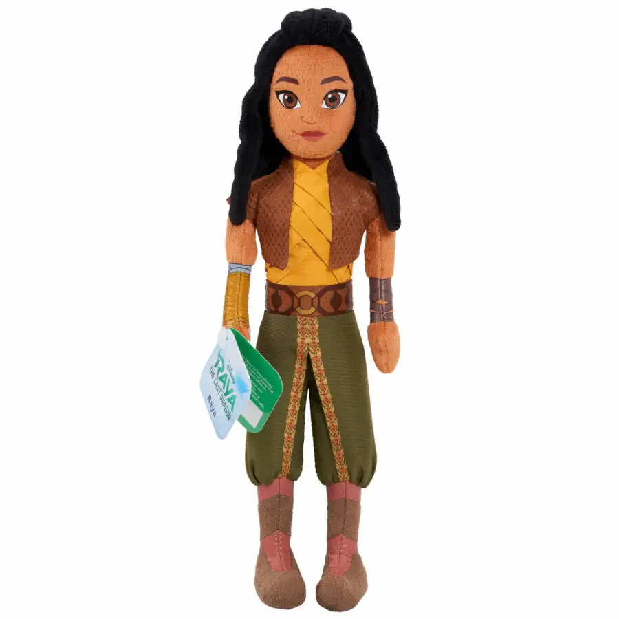 Disney Raya va Oxirgi Ajdaho Kichik Peluş Paket To'plami, Raya, Tuk Tuk va Sisu, 3 yoshdan oshgan bolalar uchun rasmiy litsenziyali o'yinchoqlar, sovg'alar va sovg'alar - 7