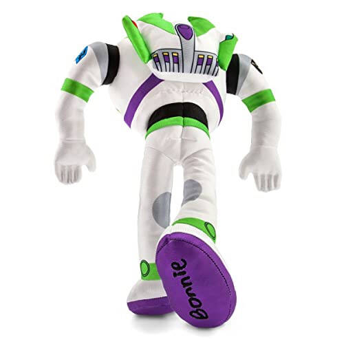Disney Store Official Buzz Lightyear Plush, Toy Story, 17 Inches, Medium, Iconic Cuddly Toy Character with Embroidered Eyes and Soft Plush Features, Suitable for All Ages 0+ - 5