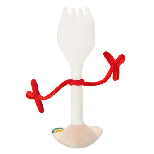 Disney Store Official Toy Story Plush, Forky, Iconic Cuddly Toy Character with Embroidered Eyes and Soft Plush Features, Suitable for All Ages - 2