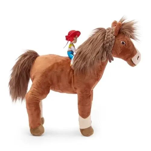 Disney Store Official Toy Story Plush Jessie & Daffodil, Iconic Cuddly Toy Character with Embroidered Details, Intricate Sculpting and Soft Plush Features, Suitable for All Ages - Disney (1)