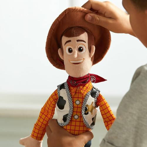 Disney Store Official Woody Plush, Toy Story, 18 Inches, Medium, Adorable Soft Toy Plushies and Gifts, Perfect Present for Kids, Age 0+ - 1