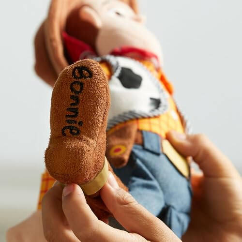 Disney Store Official Woody Plush, Toy Story, 18 Inches, Medium, Adorable Soft Toy Plushies and Gifts, Perfect Present for Kids, Age 0+ - 3