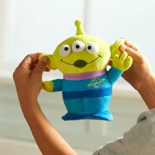 Disney Store rasmiy o'yinchoq hikoyasi peluş, Alien, kashta tikilgan ko'zli va yumshoq peluşli xususiyatlarga ega bo'lgan ikonik quchoqlash o'yinchog'i, barcha yoshdagilar uchun mos - 4