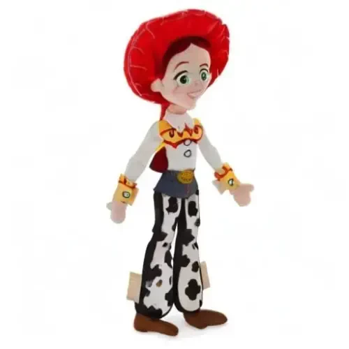 Disney Store rasmiy o'yinchoq hikoyasi peluş, Jessi, kashtado'zlik qilingan ko'zli va yumshoq peluşli xususiyatlarga ega ikonik quchoqlash o'yinchoq qahramoni, barcha yoshdagilar uchun mos - 7