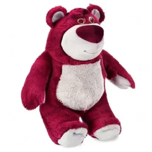 Disney Store rasmiy o'yinchoq Hikoyasi Plush Lotso, kashta tikilgan ko'zlar va yumshoq plush xususiyatlarga ega bo'lgan ikonik quchoqlash va xushbo'y o'yinchoq personaji, barcha yoshdagilar uchun mos - 6