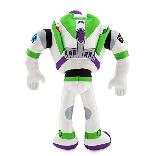 DISNEY STORE Official Toy Story Plush, Buzz Lightyear, Iconic Cuddly Toy Character with Embroidered Eyes and Soft Plush Features, Suitable for All Ages - 6