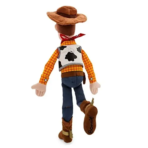 Disney Store Official Toy Story Plush, Woody, Iconic Cuddly Toy Character with Embroidered Eyes and Soft Plush Features, Suitable for All Ages - 5