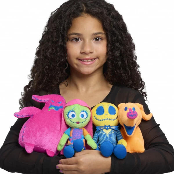 Disney Tim Burton's The Nightmare Before Christmas Plush Collector Set, Multi-color 4 Character Assortment, Kids Toys for Ages 3 Up - THE NIGHTMARE BEFORE CHRISTMAS